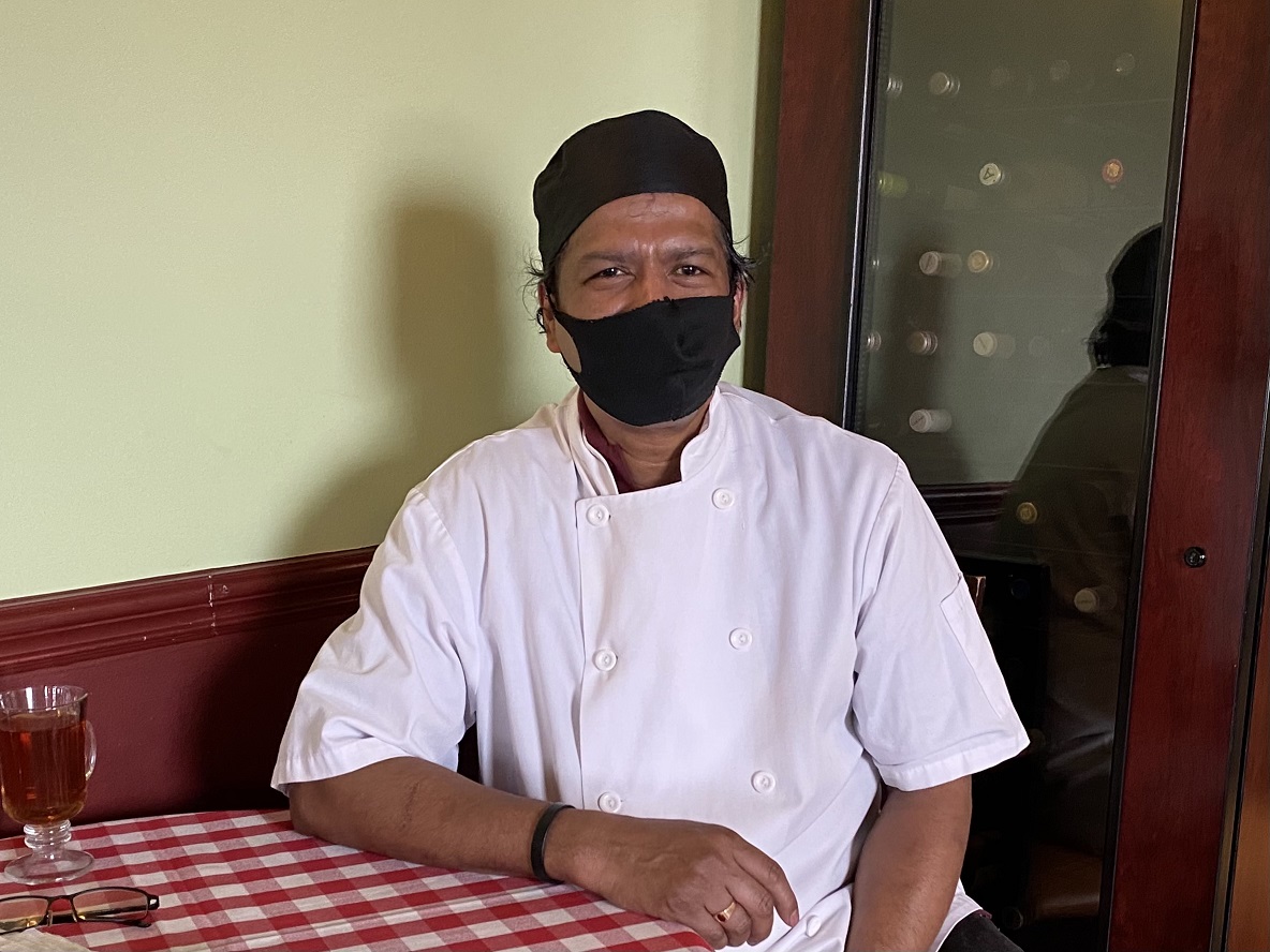 Dolce Family Ristorante Chef Suthan